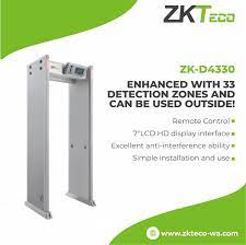 Pintu Metal Detector ZkTeco ZL-D4330